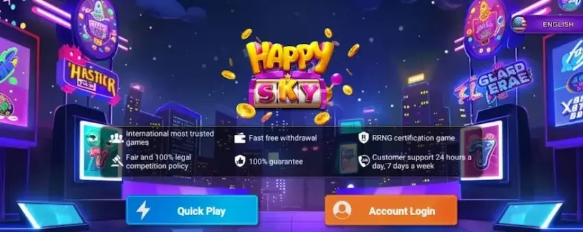Happy Sky 777 no deposit bonus